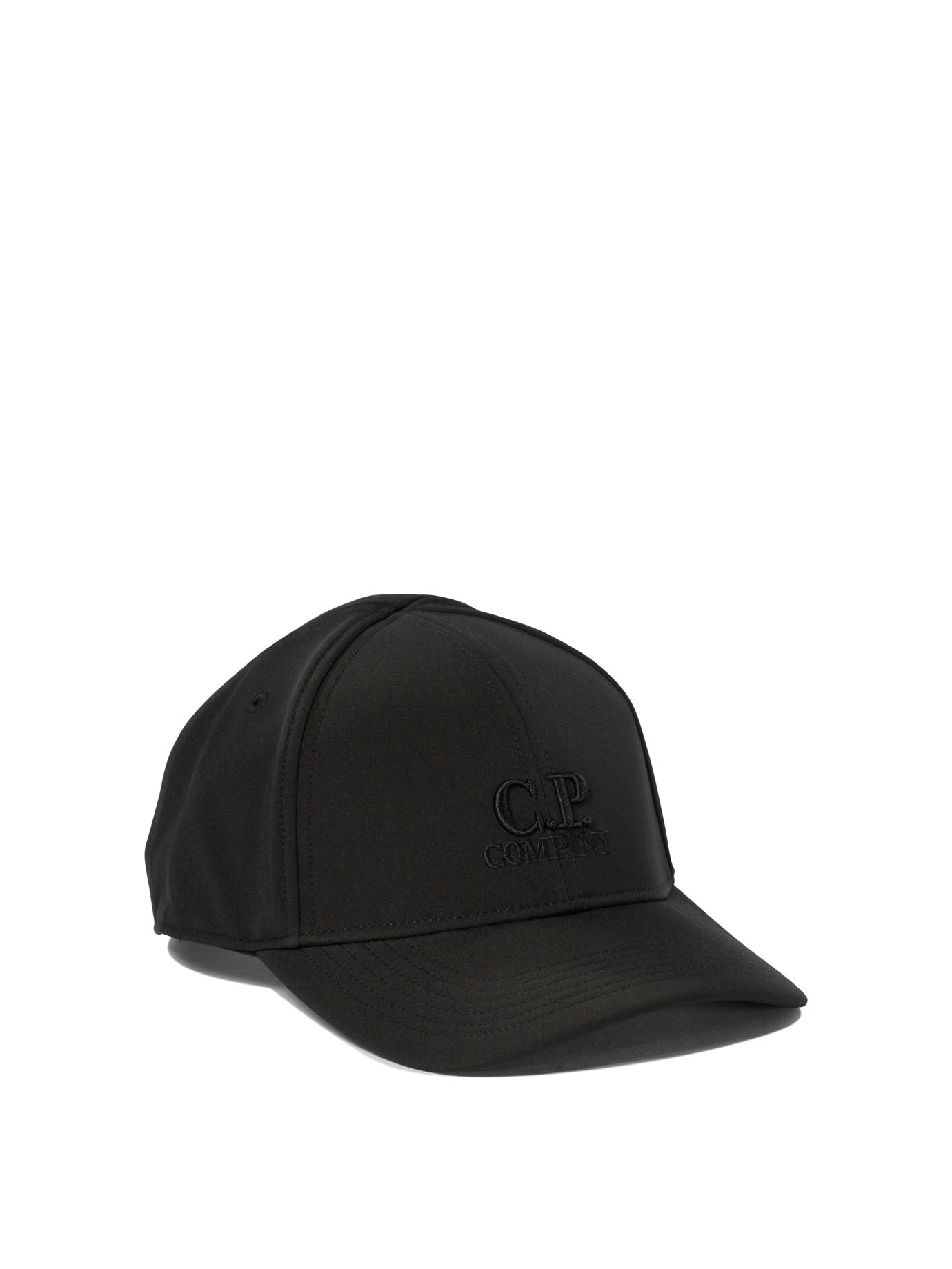 C.P. COMPANY Black   C.P. Shell-R Logo cap